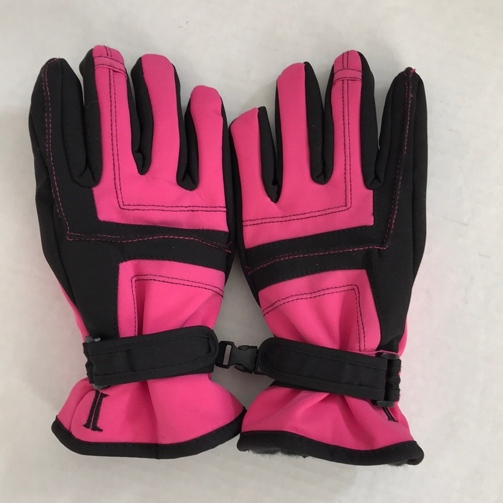 Girls 3M Thinsulate Waterproof Gloves with Fleece Lining